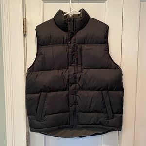 L.L. Bean Large Black Vest